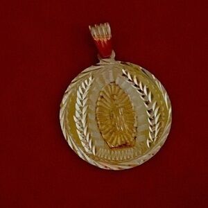 Gold and Silver Religious Pendant
Women/ man